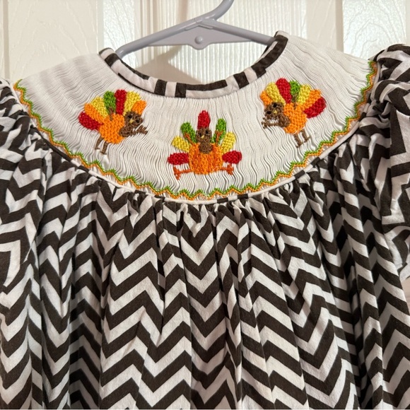 Smocked or Not Smocked Thanksgiving Dress - Picture 6 of 9
